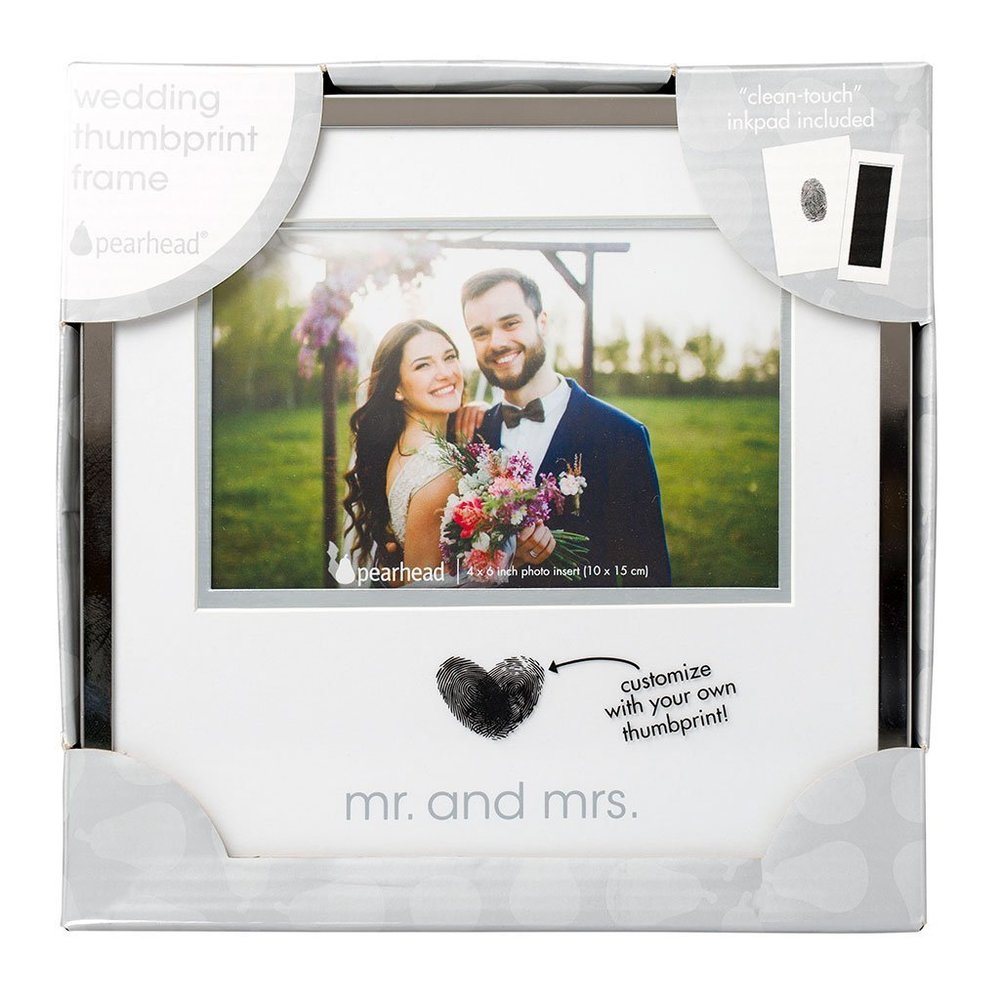 Wedding Thumbprint Photo Frame